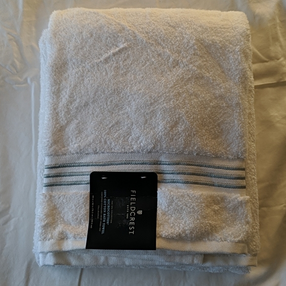 The Spa Collection Microcotton Bath Towel, White - Picture 2 of 3